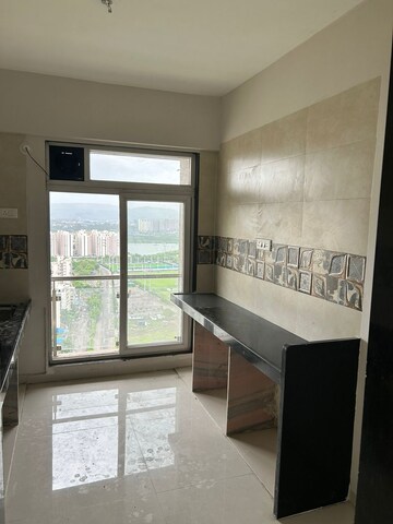 Kitchen in 3 BHK Apartment at Galaxy Green Woods, Kharghar – for Sale