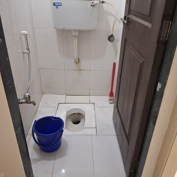 Bathroom in 1 BHK Apartment at Mahape – for Rent