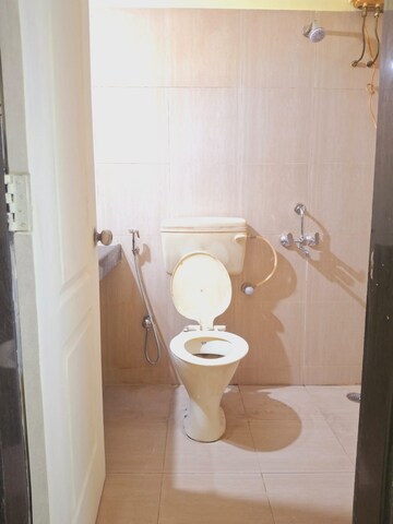 Bathroom in 2 BHK Apartment at Progressive Group Ambar, Kopar Khairane – for Rent