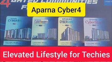 2.5 BHK Apartment For Sale in Aparna Cyber Shine, Osman Nagar