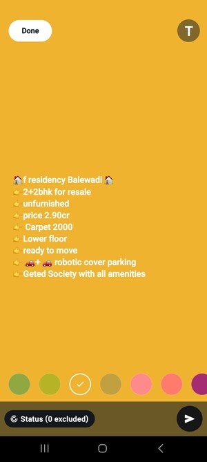 4 BHK Apartment For Sale in Nahar F Residences, Balewadi