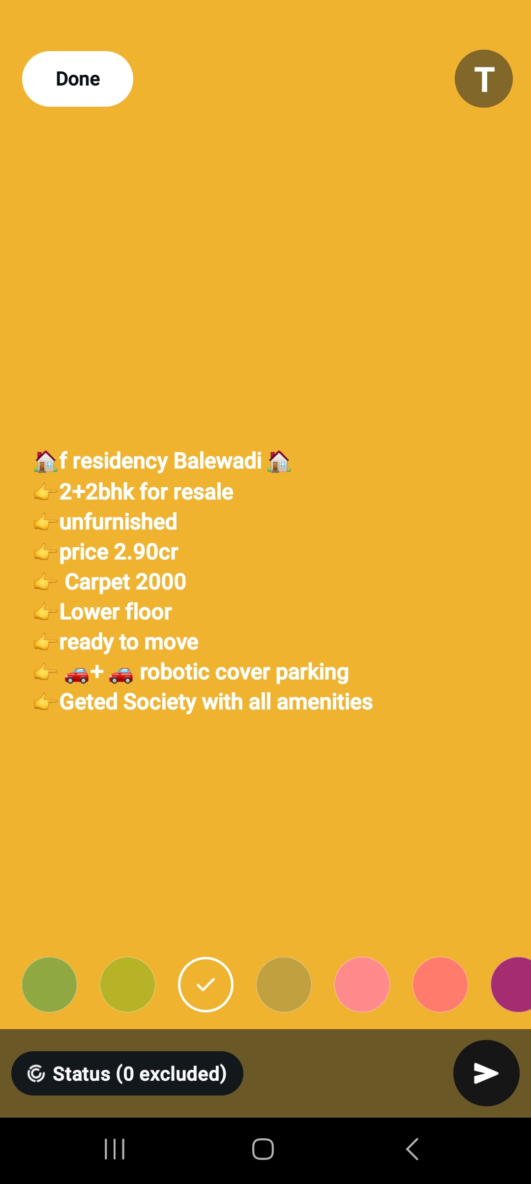 4 BHK Apartment For Sale in Nahar F Residences