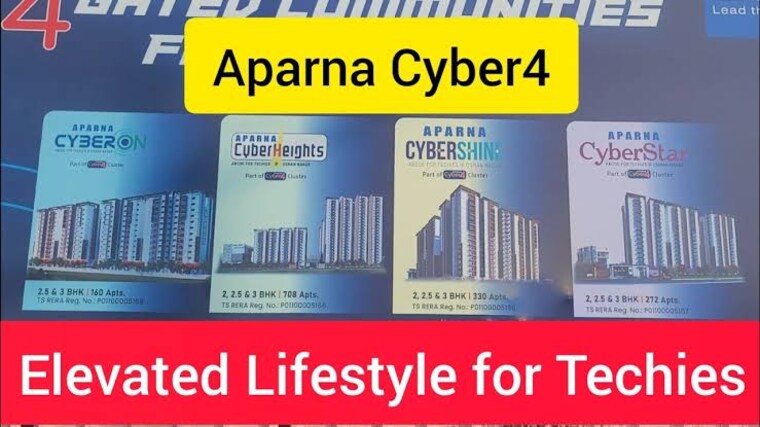 Master Plan, aparna-cyber-star 2.5 Bedroom 1614 Sq.Ft. Apartment In Osman Nagar Hyderabad 8452629