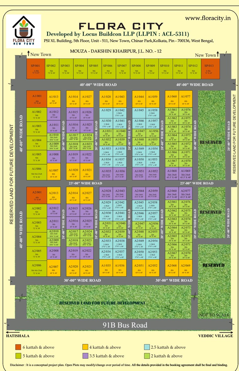 Exterior View, new town  720 Sq.Ft. Plot In New Town Kolkata 8452645
