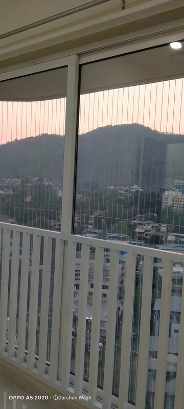 Living Room in 3 BHK Apartment at JVMS Clermont, Mulund West – for Rent
