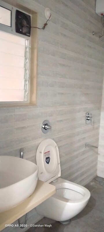 Bathroom in 3 BHK Apartment at JVMS Clermont, Mulund West – for Rent
