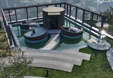 Swimming Pool in 3 BHK Apartment at Forum Serendipity, Bandra Kurla Complex – for Sale