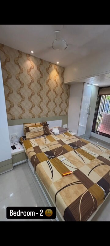 Master Bedroom in 2 BHK Apartment at Vijay Apartment Malad, Malad West – for Sale