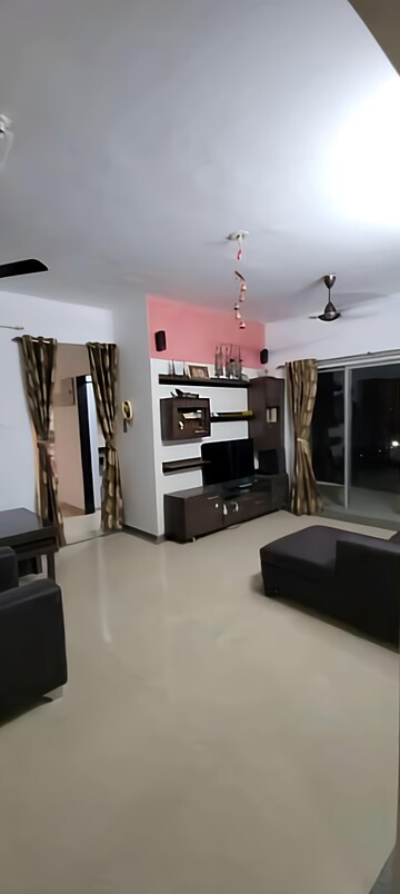 Living Room in 2 BHK Apartment at Kalpataru Hills Phase II, Manpada – for Rent