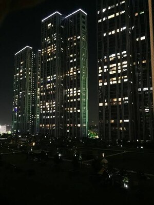 Living Room in 4 BHK Apartment at Bengal Urbana Apartments, Em Bypass – for Sale