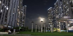 Living Room in 4 BHK Apartment at Bengal Urbana Apartments, Em Bypass – for Sale