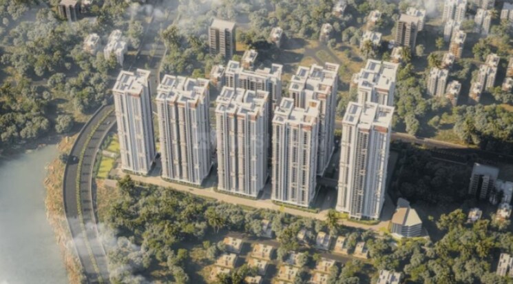 Living Room, narsingi 3 Bedroom 2220 Sq.Ft. Apartment In Narsingi Hyderabad 8452811