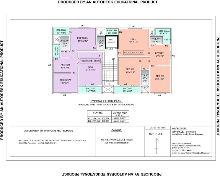 Balcony, pimple saudagar 2 Bedroom 890 Sq.Ft. Apartment In Pimple Saudagar Pune 8452985