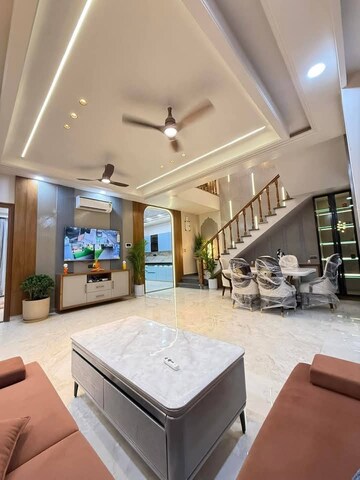 Living Room in 5 BHK Independent House at Ajmer Road – for Sale