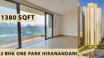 3 BHK Apartment For Rent in One Hiranandani Park, Ghodbunder Road