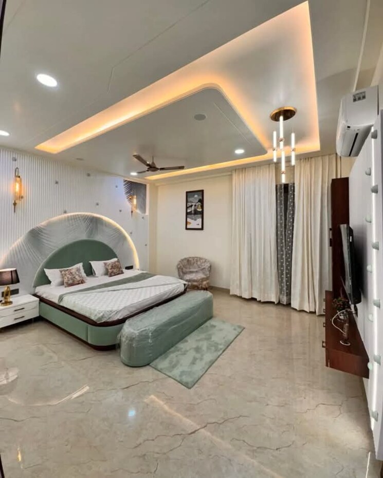 Master Bedroom, mansarovar extension 5 Bedroom 4700 Sq.Ft. Independent House In Mansarovar Extension Jaipur 8453173