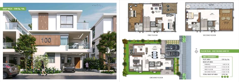 undefined, radhey-raaga 5 Bedroom 6500 Sq.Ft. Villa In Kollur Hyderabad 8453198
