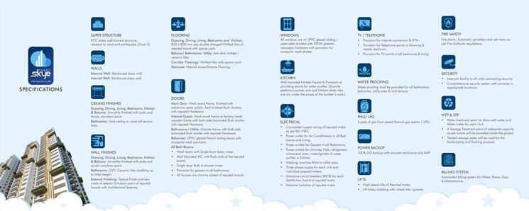 Master Plan, radhey-skye 3 Bedroom 2300 Sq.Ft. Apartment In Velmala Hyderabad 8453201