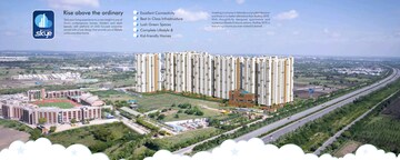 Living Room in 3 BHK Apartment at Radhey Skye, Velmala – for Sale