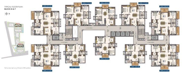 Balcony, radhey-skye 3 Bedroom 2300 Sq.Ft. Apartment In Velmala Hyderabad 8453201