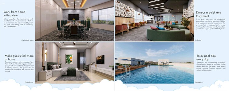 Living Room, radhey-skye 3 Bedroom 2300 Sq.Ft. Apartment In Velmala Hyderabad 8453201