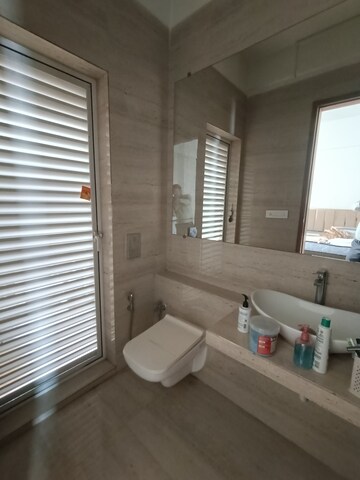 Bathroom in 3 BHK Apartment at Pratik Heights, Ghansoli – for Sale