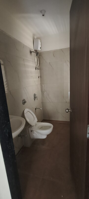 Bathroom in 1 BHK Apartment at Raunak City, Kalyan West – for Rent