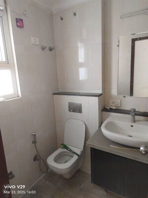 Bathroom in 4 BHK Apartment at Omaxe The Nile, Sector 49 – for Sale