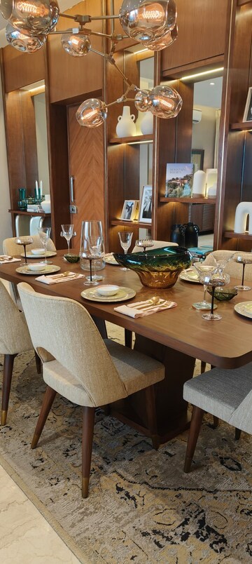 Building Lobby in 3 BHK Apartment at Mittal Phoenix Tower, Lower Parel – for Rent
