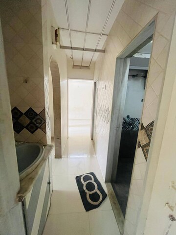 Bathroom in 1 BHK Apartment at Gokuldham Complex, Goregaon East – for Rent