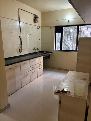 Kitchen in 3 BHK Apartment at Goel Ganga Hill Mist Harmony, Kondhwa – for Sale