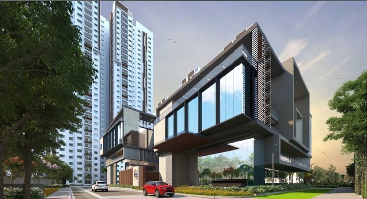 Living Room, aparna-zenon 3 Bedroom 1942 Sq.Ft. Apartment In Puppalaguda Hyderabad 8453372