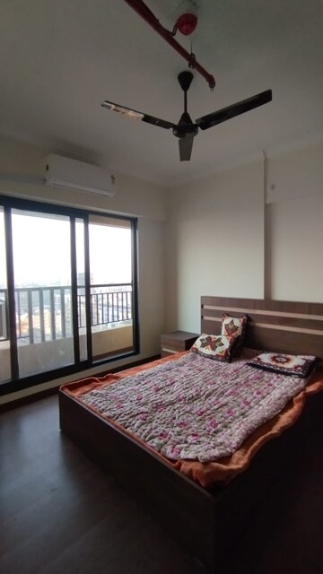 Bedroom in 1 BHK Apartment at Raunak City Sector 4 D7, Kalyan West – for Rent