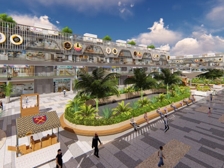 Exterior View, auric-universal-square Commercial Shop 180 Sq.Yd. In Sector 79 Faridabad 8453789