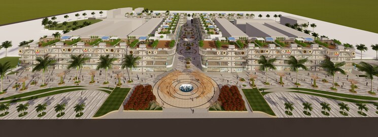 Exterior View, auric-universal-square Commercial Shop 180 Sq.Yd. In Sector 79 Faridabad 8453789