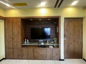 Living Room in 2 BHK Apartment at Cosmos Heritage, Manpada – for Sale