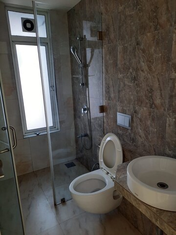 Bathroom in 3 BHK Apartment at Ajmera Aeon, Wadala East – for Rent