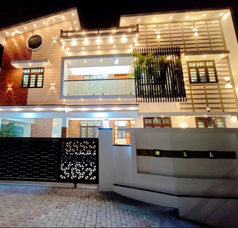 Living Room, mannur 3 Bedroom 1200 Sq.Ft. Villa In Mannur Palakkad 8453993