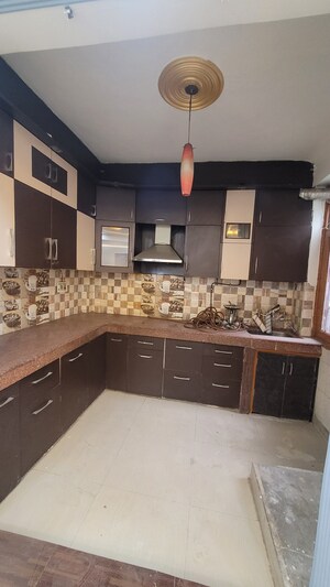 Kitchen in 3 BHK Builder Floor at Dilshad Colony – for Sale