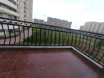 Balcony in 3 BHK Independent House at Raheja Vedaanta Floors, Sector 108 – for Rent