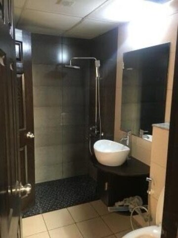Bathroom in 3 BHK Independent House at Raheja Vedaanta Floors, Sector 108 – for Rent
