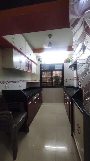 Kitchen in 3 BHK Apartment at Agarwal And Doshi Complex, Vasai West – for Rent