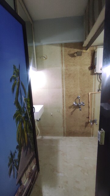 Bathroom in 3 BHK Apartment at Agarwal And Doshi Complex, Vasai West – for Rent