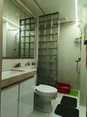 Bathroom in 2 BHK Apartment at Hiranandani Eagleridge Wing A, Ghodbunder Road – for Sale