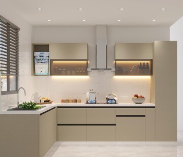 Kitchen in 3 BHK Apartment at Ambala Highway – for Sale
