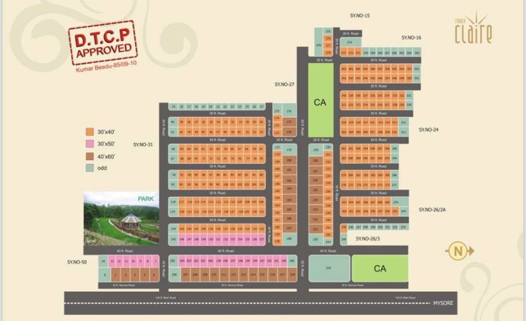 Exterior View, bogadi road  1200 Sq.Ft. Plot In Bogadi Road Mysore 8454341