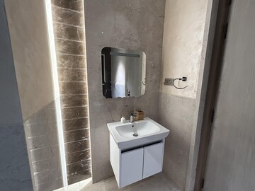 Bathroom in 4 BHK Apartment at Sri Fortune Sonthalia Sky Villas, Kokapet – for Rent