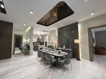 Living Room in 4 BHK Apartment at Sri Fortune Sonthalia Sky Villas, Kokapet – for Rent