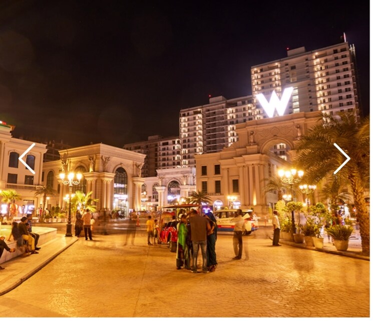 Floor Plan, omaxe-world-street Commercial Shop 200 Sq.Yd. In Sector 79 Faridabad 8454429