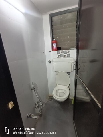 Bathroom in 1 BHK Apartment at Happy Valley, Manpada – for Rent